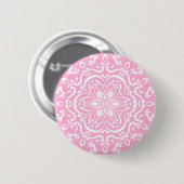 Rose Mandala Button (Vorne & Hinten)