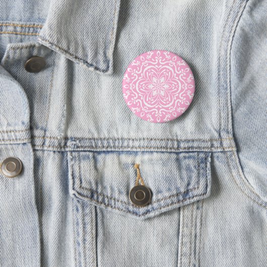 Rose Mandala Button (Beispiel)