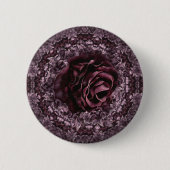 Rose Mandala Button (Vorderseite)
