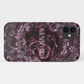 Rose Mandala Case-Mate iPhone Hülle (Rückseite (Horizontal))