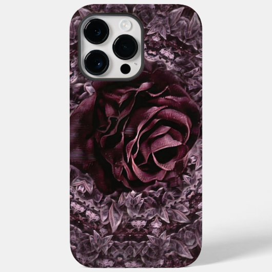 Rose Mandala Case-Mate iPhone Hülle (Rückseite)