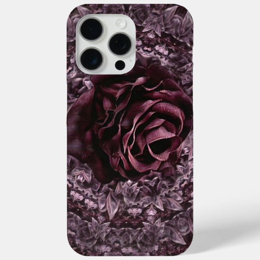 Rose Mandala Case-Mate iPhone Hülle (Rückseite)