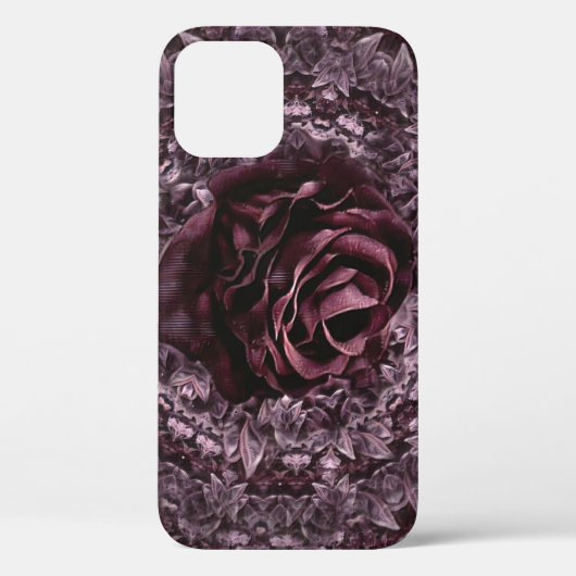 Rose Mandala Case-Mate iPhone Hülle (Rückseite)