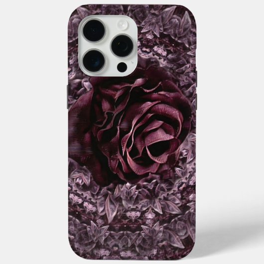 Rose Mandala Case-Mate iPhone Hülle (Rückseite)