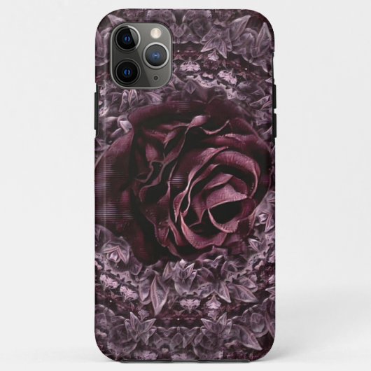 Rose Mandala Case-Mate iPhone Hülle (Rückseite)