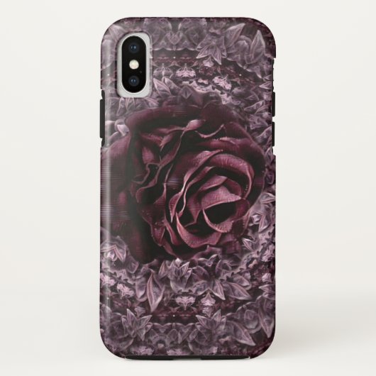 Rose Mandala Case-Mate iPhone Hülle (Rückseite)
