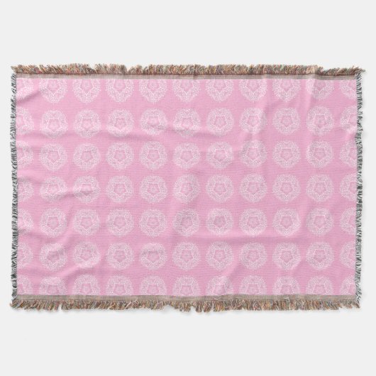 Rose Mandala Decke (Vorderseite)