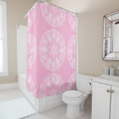 Rose Mandala Duschvorhang (Beispiel)