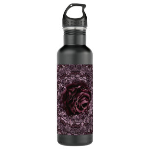 Rose Mandala Edelstahlflasche