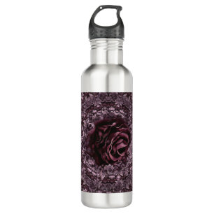 Rose Mandala Edelstahlflasche