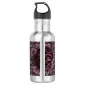 Rose Mandala Edelstahlflasche (Rückseite)