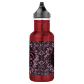 Rose Mandala Edelstahlflasche (Rechts)