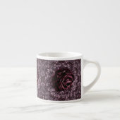 Rose Mandala Espressotasse (Rechts)