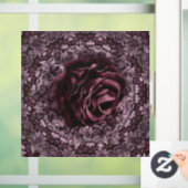 Rose Mandala Fensteraufkleber (Zuhause)