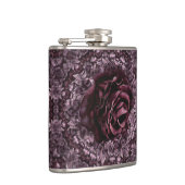 Rose Mandala Flachmann (Rechts)