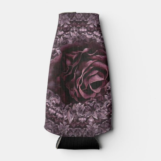 Rose Mandala Flaschenkühler (Vorderseite)