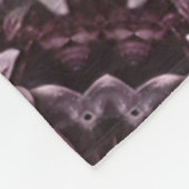 Rose Mandala Fleecedecke (Ecke)