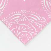 Rose Mandala Fleecedecke (Ecke)