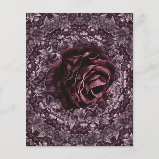 Rose Mandala Flyer (Vorne)