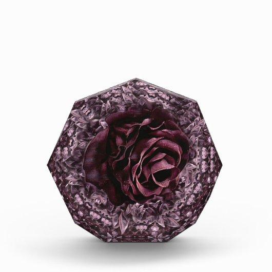 Rose Mandala Fotoblock (Vorderseite)