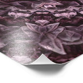 Rose Mandala Fotodruck (Ecke)