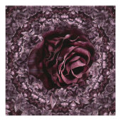 Rose Mandala Fotodruck (Vorne)
