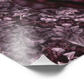 Rose Mandala Fotodruck (Ecke)