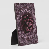 Rose Mandala Fotoplatte (Seite)