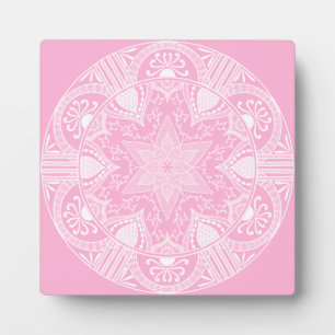 Rose Mandala Fotoplatte
