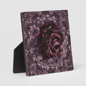 Rose Mandala Fotoplatte (Vorderseite)