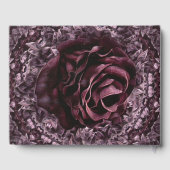 Rose Mandala Gästebuch (Rückseite)