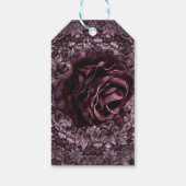 Rose Mandala Geschenkanhänger (Rückseite)