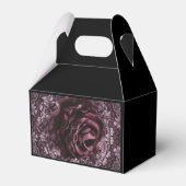 Rose Mandala Geschenkschachtel (Rückseite)