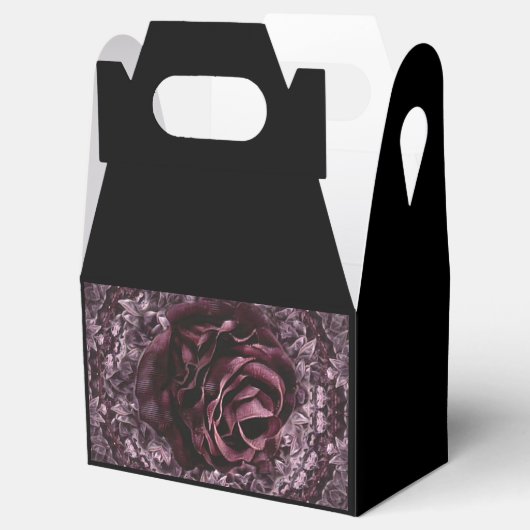 Rose Mandala Geschenkschachtel (Geöffnet)