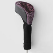 Rose Mandala Golf Headcover (angewinkelt)