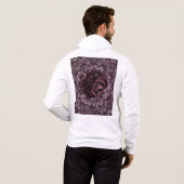 Rose Mandala Hoodie (Schwarz voll)