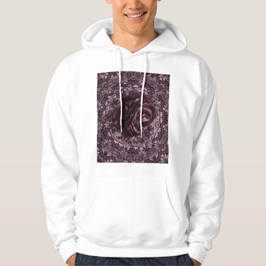 Rose Mandala Hoodie (Vorderseite)