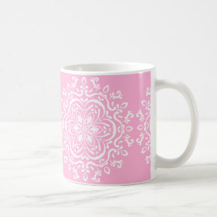 Rose Mandala Kaffeetasse