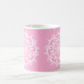 Rose Mandala Kaffeetasse (Mittel)