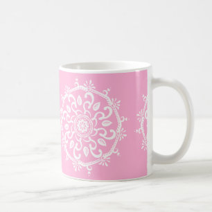 Rose Mandala Kaffeetasse