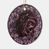 Rose Mandala Keramik Ornament (Links)