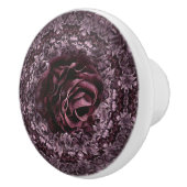 Rose Mandala Keramikknauf (Rechts)