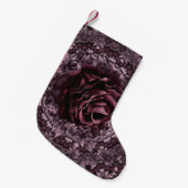 Rose Mandala Kleiner Weihnachtsstrumpf (Vorderansicht (hängend))