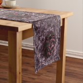 Rose Mandala Kurzer Tischläufer (Beispiel)