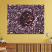 Rose Mandala Leinwanddruck (Insitu (Wohnzimmer))
