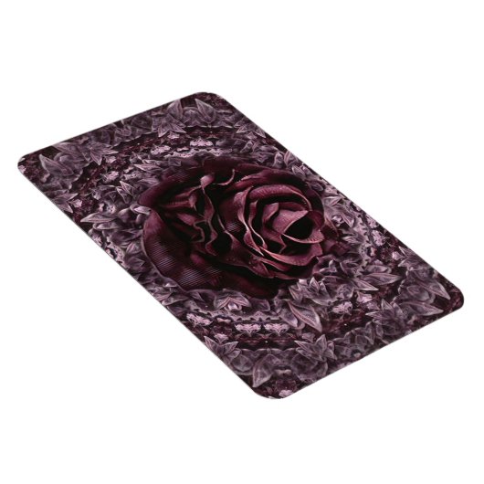 Rose Mandala Magnet (Rechte Seite)