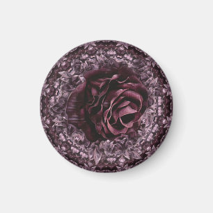 Rose Mandala Magnet