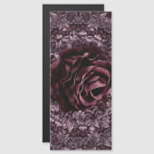 Rose Mandala Magneteinladung (Vorne/Hinten)