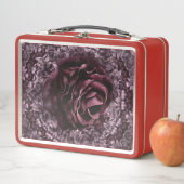 Rose Mandala Metall Brotdose (Beispiel)