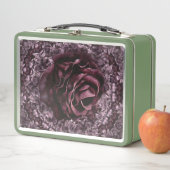 Rose Mandala Metall Brotdose (Beispiel)